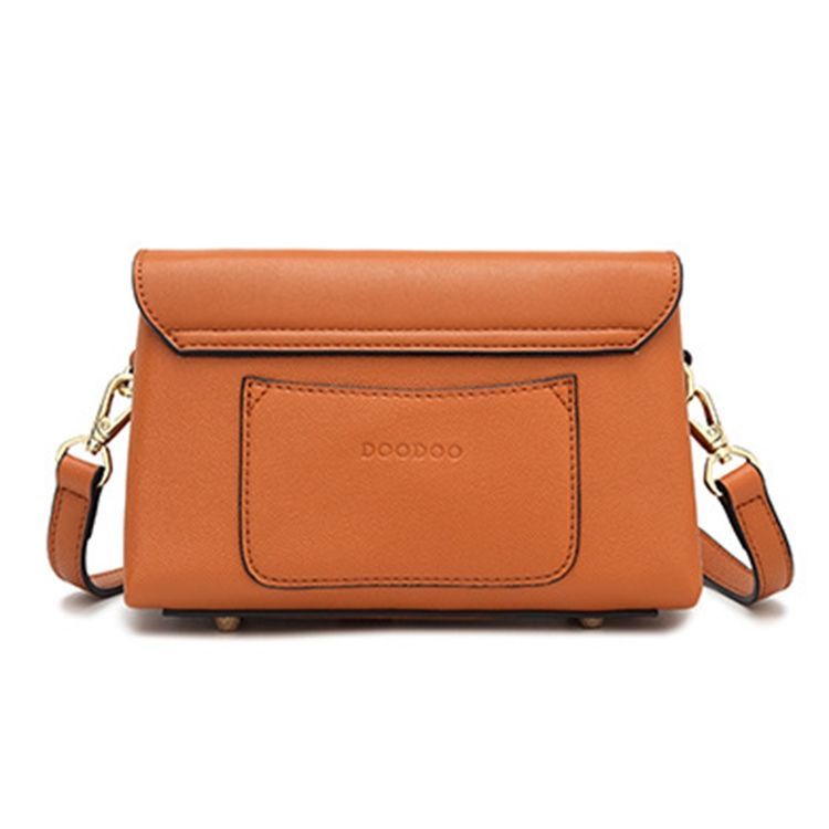 Koreansk Stil Låsdekoration Crossbody-Väska