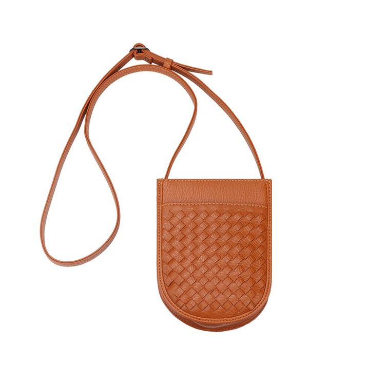 Kortfattad Stickad Crossbody-Väska