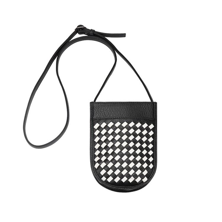 Kortfattad Stickad Crossbody-Väska