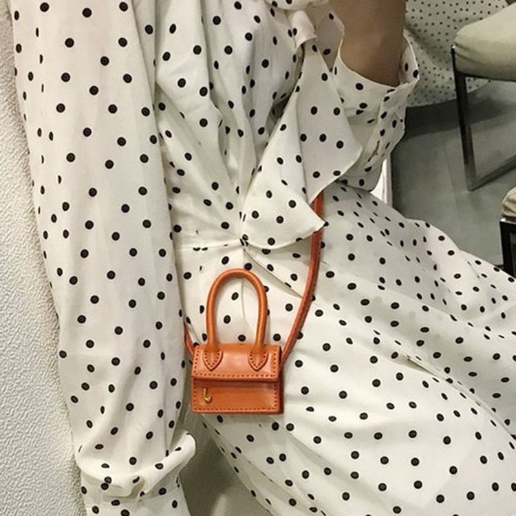 Mini Plain Square Crossbody-Väska
