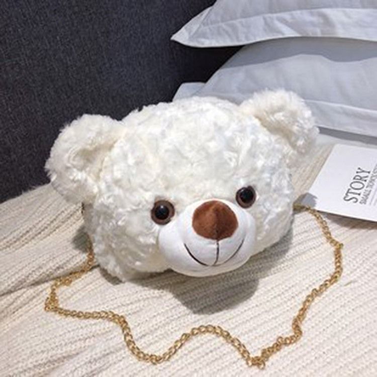 Panda Polyester Chain Crossbody-Väskor
