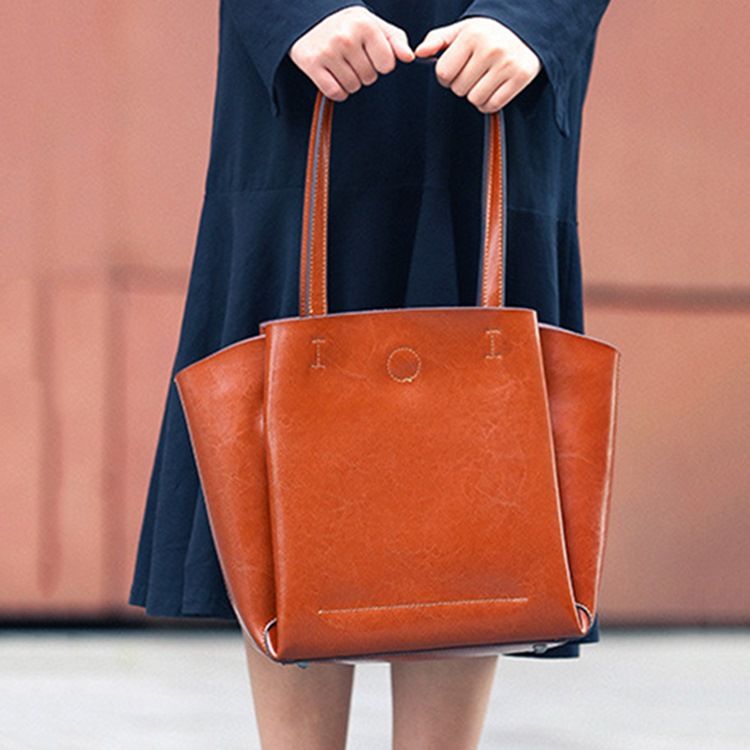 Pu Fashion Fatformad Axelväska