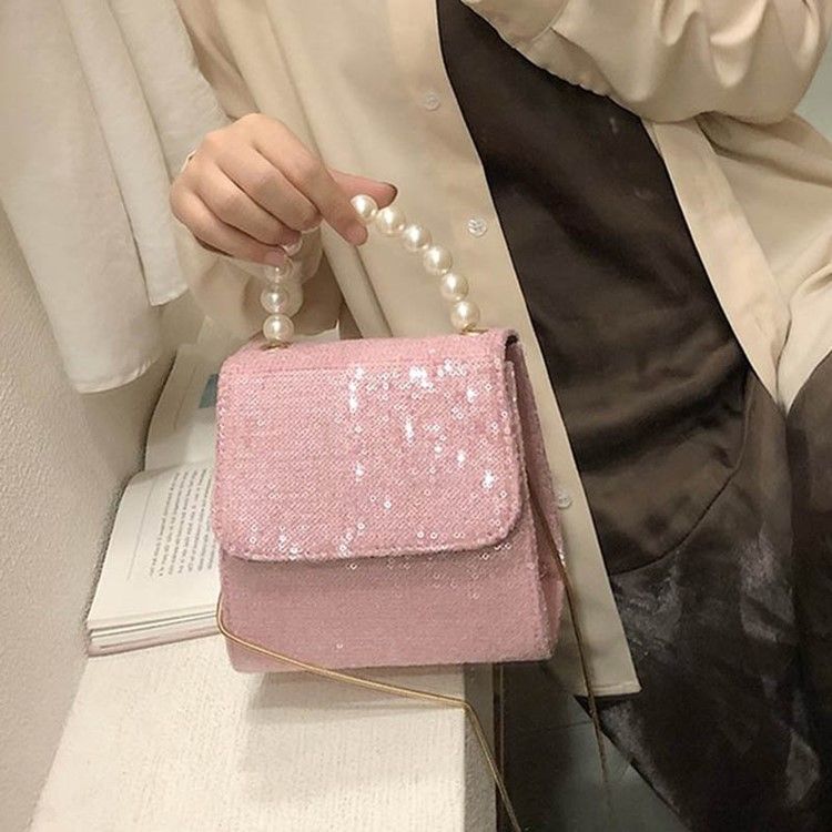 Pu Paljetter Plain Paillette Crossbody-Väska