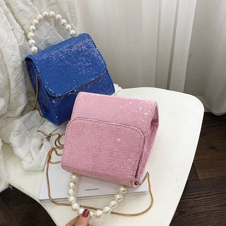 Pu Paljetter Plain Paillette Crossbody-Väska