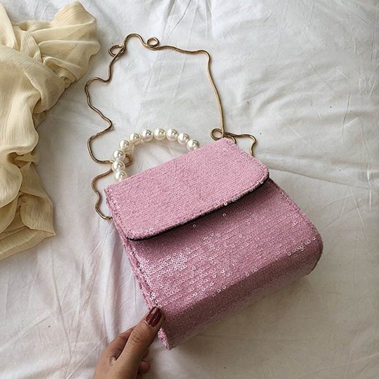 Pu Paljetter Plain Paillette Crossbody-Väska
