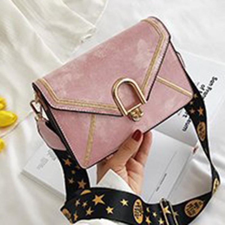 Pu Rektangel Crossbody-Väskor För Kvinnor