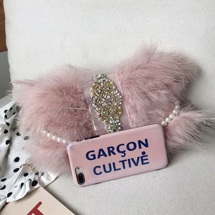 Pu Rhinestone Rectangle Crossbody-Väskor