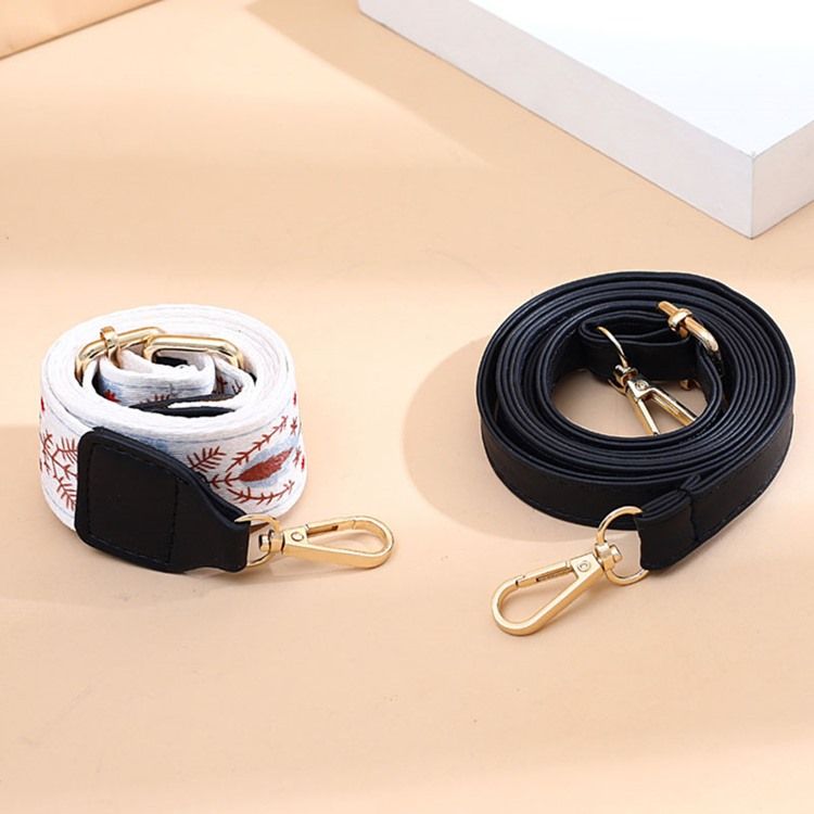 Pu Vanlig Tråd Rektangel Casual Crossbody-Väskor
