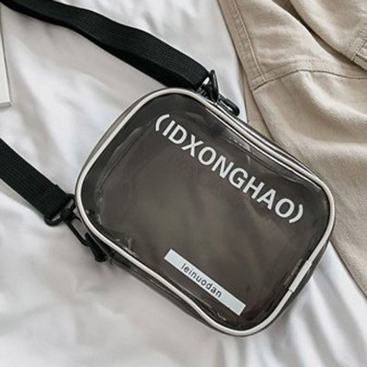 Pvc Brev Tråd Flik Crossbody Påsar