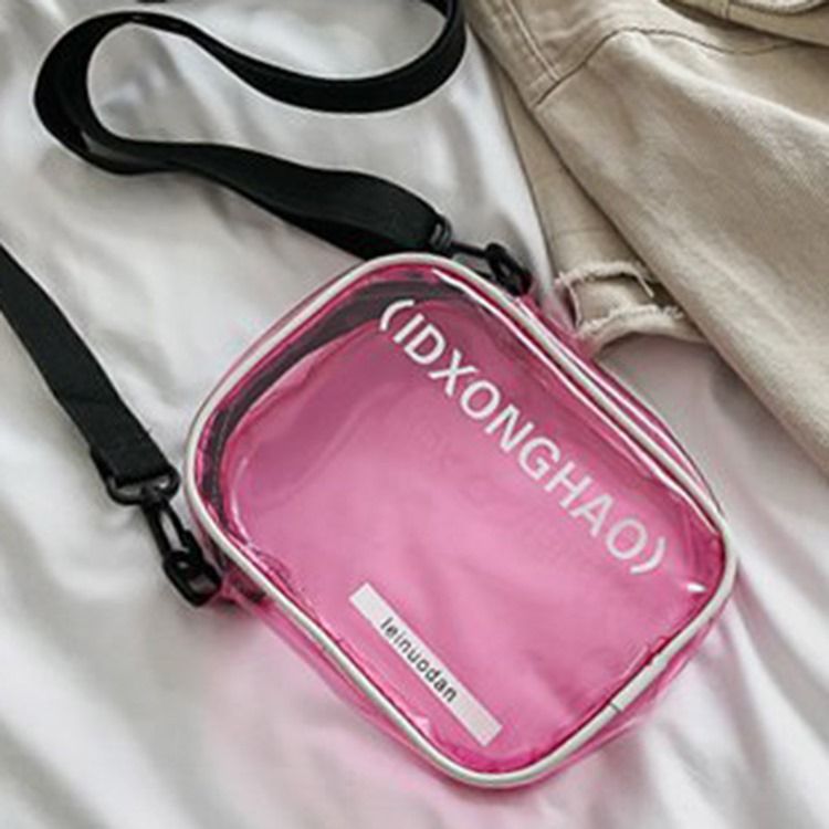 Pvc Brev Tråd Flik Crossbody Påsar