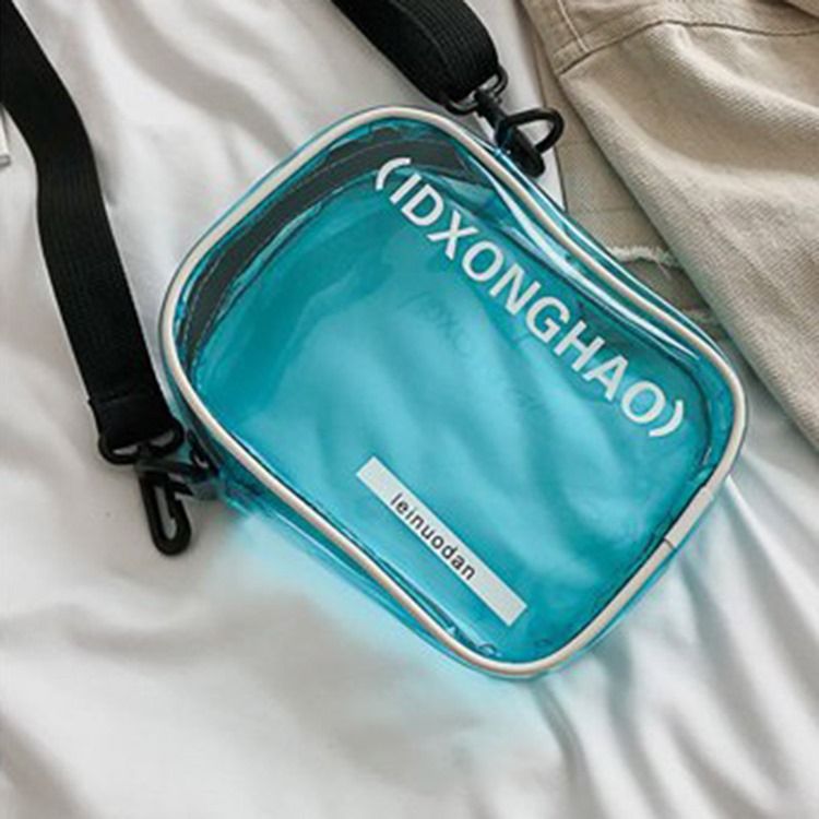 Pvc Brev Tråd Flik Crossbody Påsar