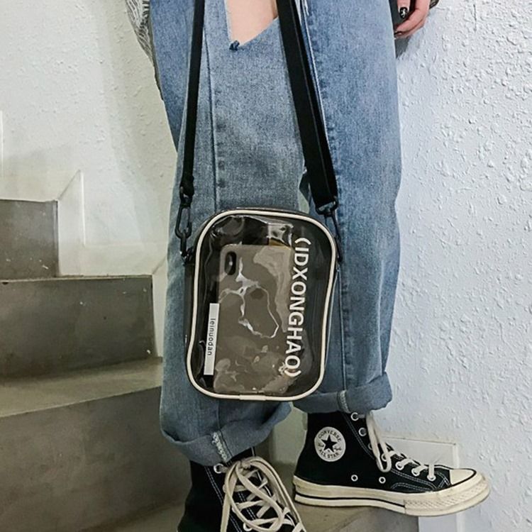 Pvc Brev Tråd Flik Crossbody Påsar