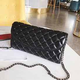Rutig Nit Rektangel Crossbody-Väskor