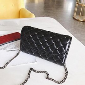 Rutig Nitkedja Rektangulära Crossbody-Väskor