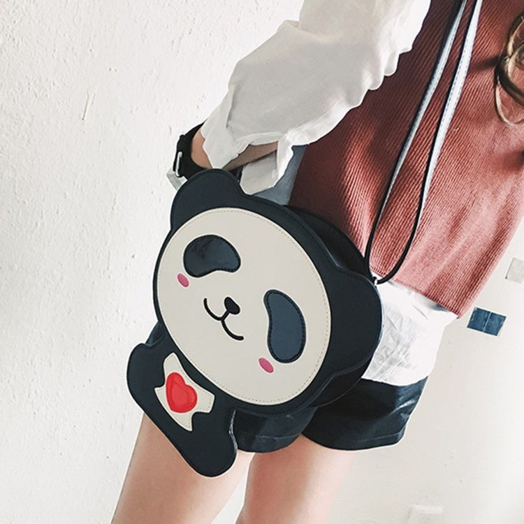 Söt Tecknad Björndesign Crossbody-Väska