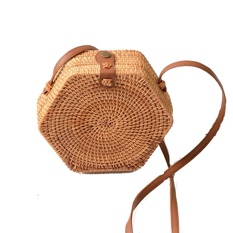 Stickade Enkla Europeiska Crossbody-Väskor
