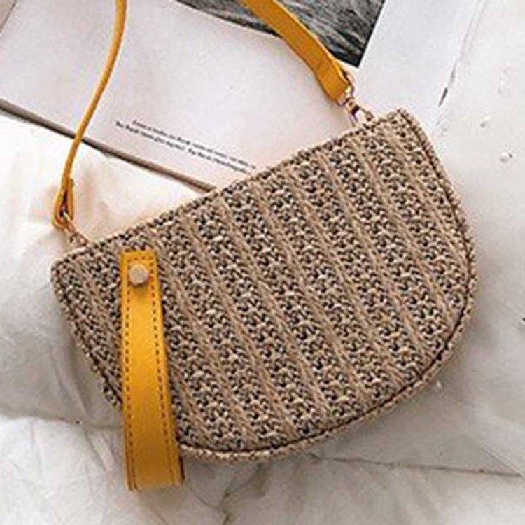 Straw Fashion Crossbody-Väskor