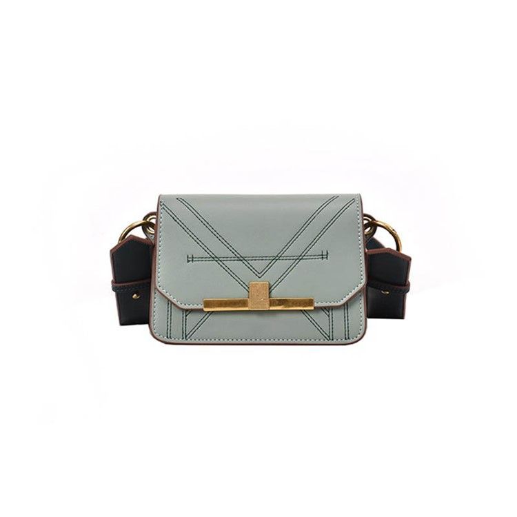 Tråd Pu Rektangel Crossbody-Väska