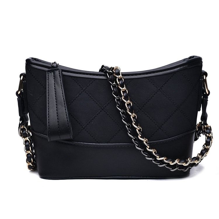 Tunnformad Dragkedja För Kvinnor Crossbody-Väska