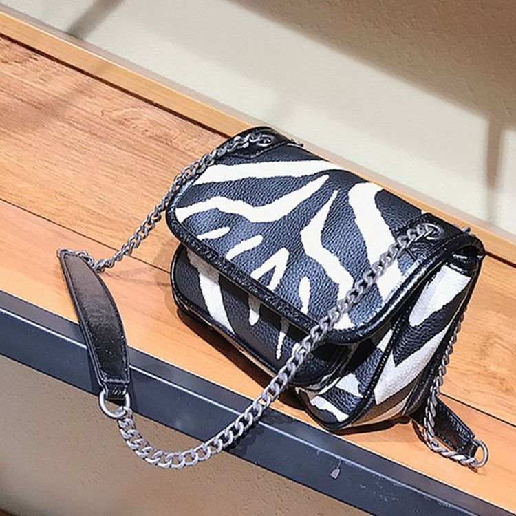 Zebra Stripe Crossbody-Väska
