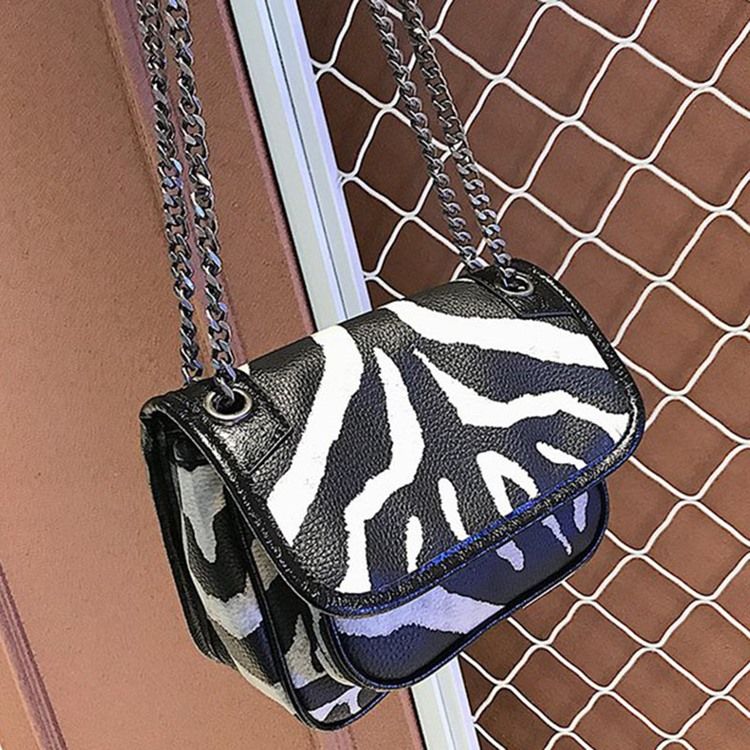 Zebra Stripe Crossbody-Väska