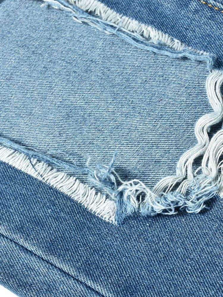 Tvättbara Jeans Med Dragkedja