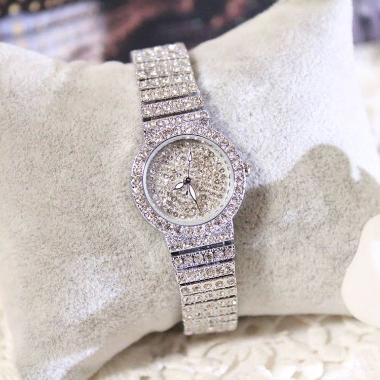Full Diamante Water Resistant Watch