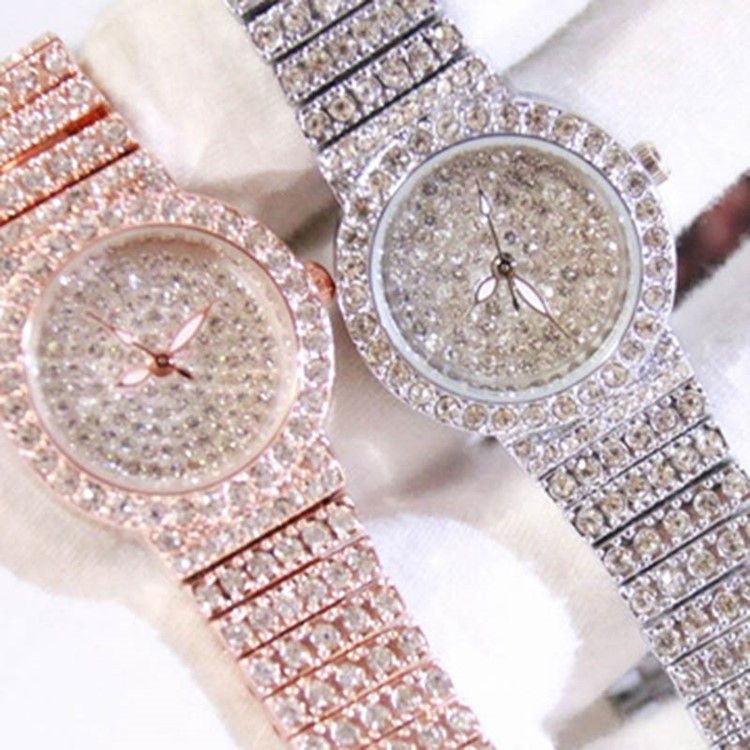 Full Diamante Water Resistant Watch