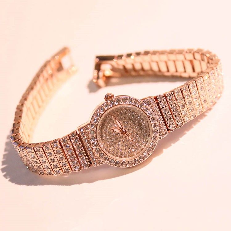 Full Diamante Water Resistant Watch