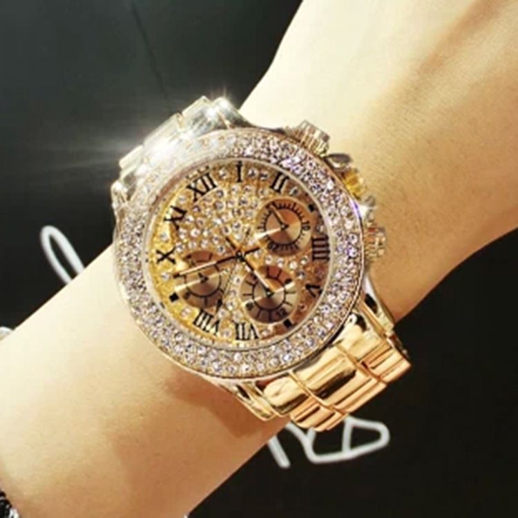 Lyxig Golden Shining Watch