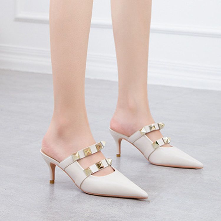 Stilettklack Nit Flip Flop Hösttofflor