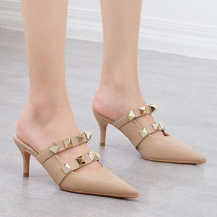 Stilettklack Nit Flip Flop Hösttofflor
