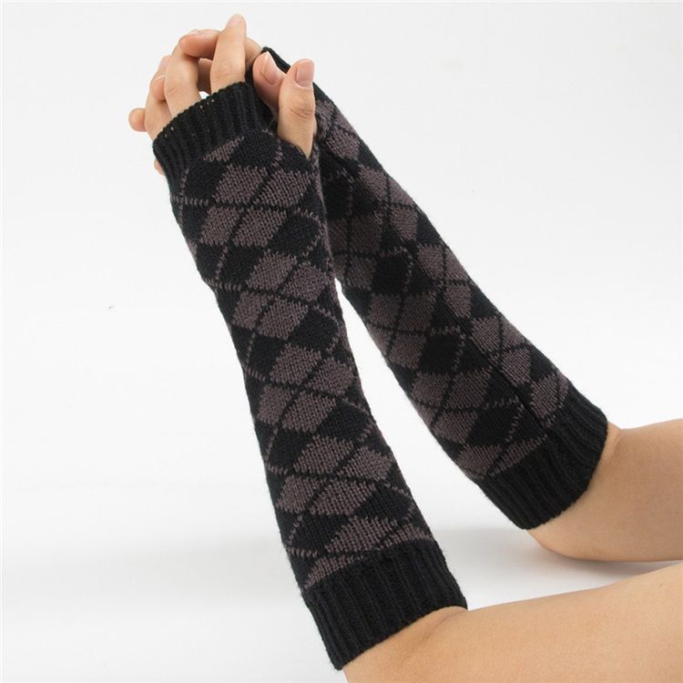 Akryl Geometriska Casual Fall Handskar