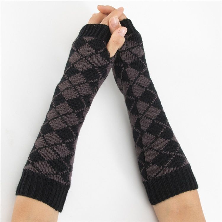 Akryl Geometriska Casual Fall Handskar