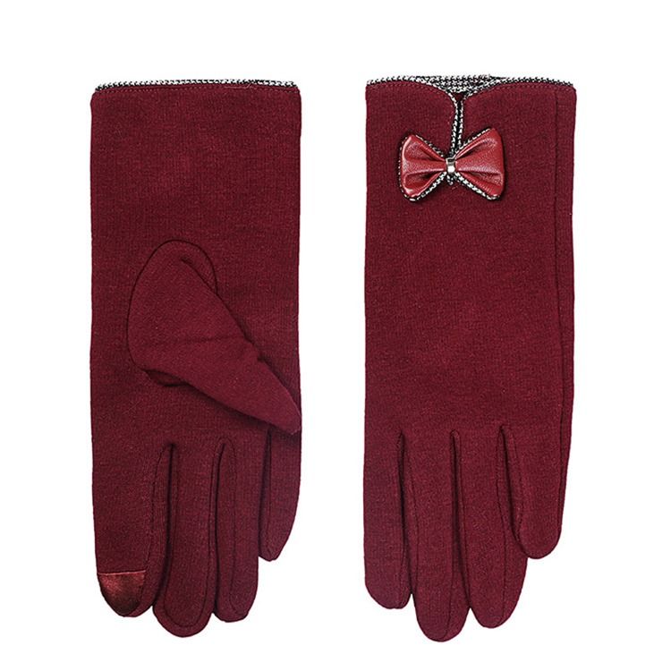 Casual Bowknot Vinterhandskar