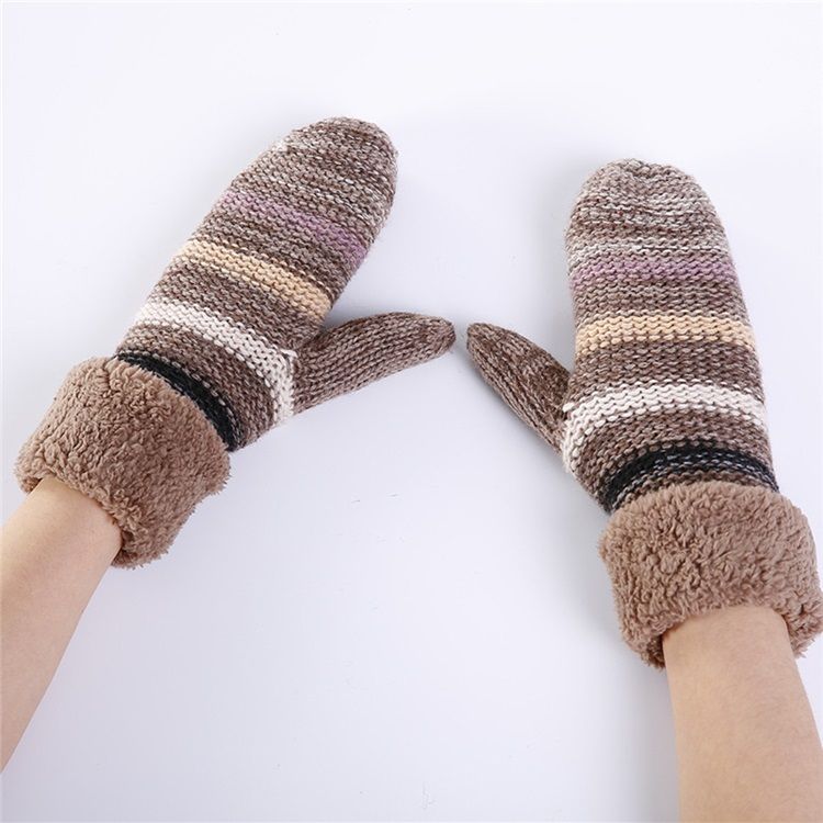 Casual Stripe Varma Vinterhandskar