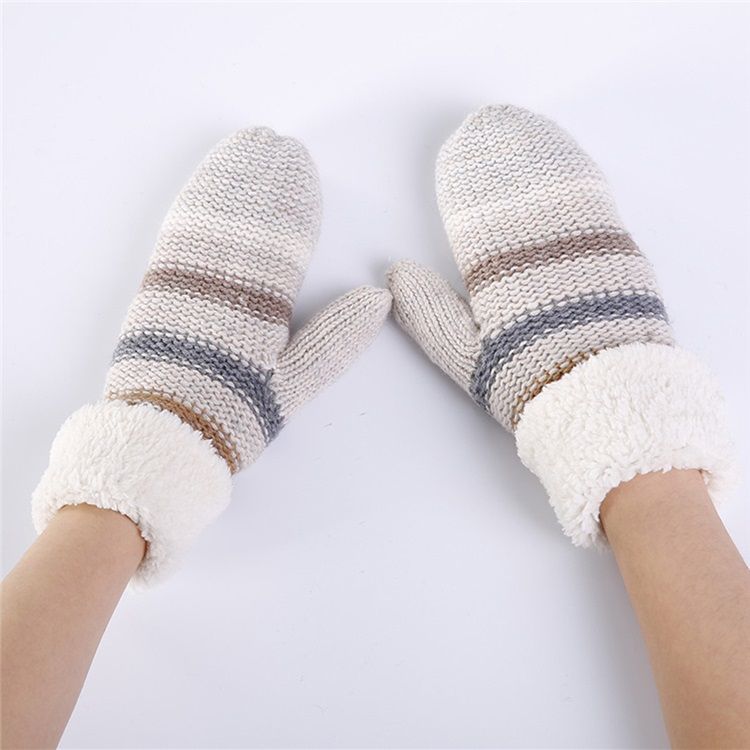 Casual Stripe Varma Vinterhandskar