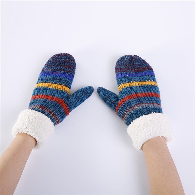 Casual Stripe Varma Vinterhandskar