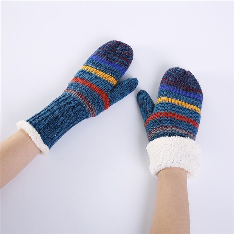 Casual Stripe Varma Vinterhandskar