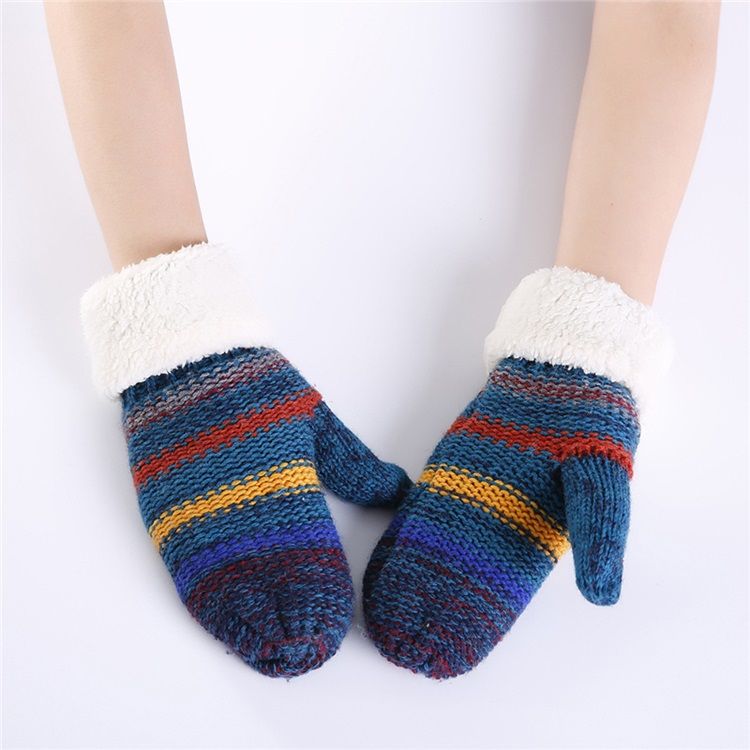 Casual Stripe Varma Vinterhandskar
