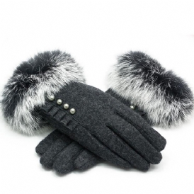 Eleganta Cashmere Pearl Lady Handskar