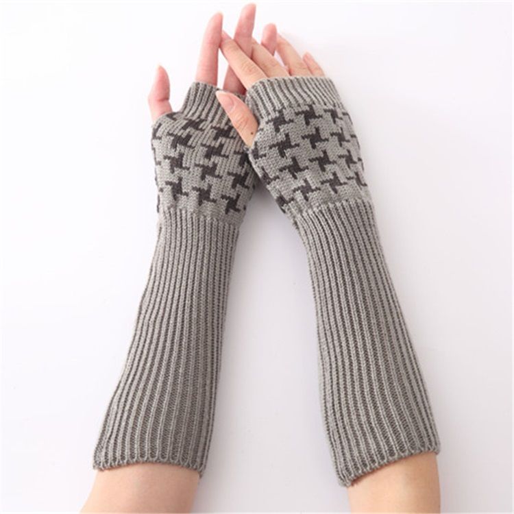 Houndstooth Casual Fallhandskar