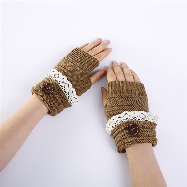 Knapp Touch-Screen Casual Vinterhandskar