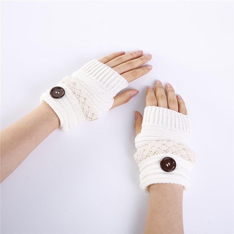 Knapp Touch-Screen Casual Vinterhandskar