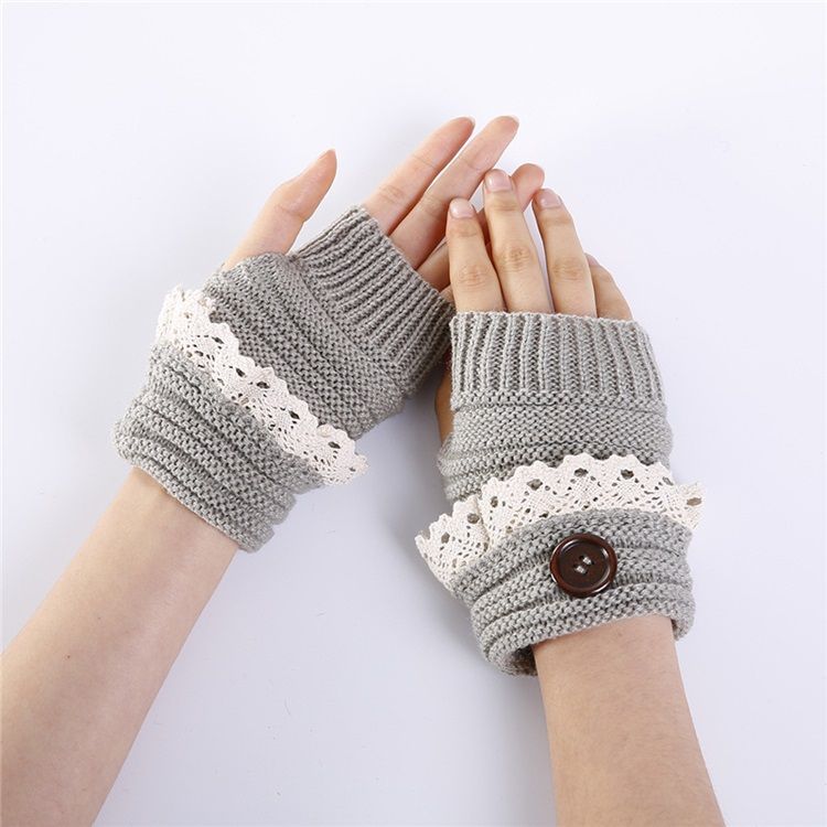Knapp Touch-Screen Casual Vinterhandskar