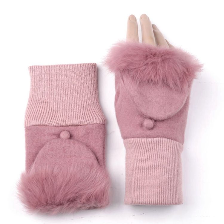 Winter Keep Warm Flip Lady Handskar