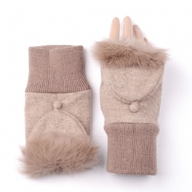 Winter Keep Warm Flip Lady Handskar