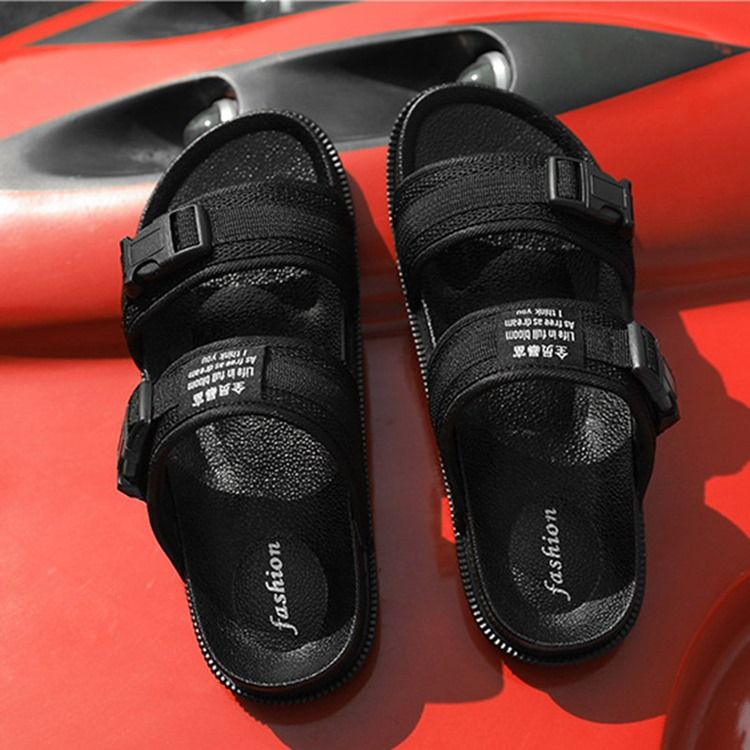Spänne För Män Casual Sandaler