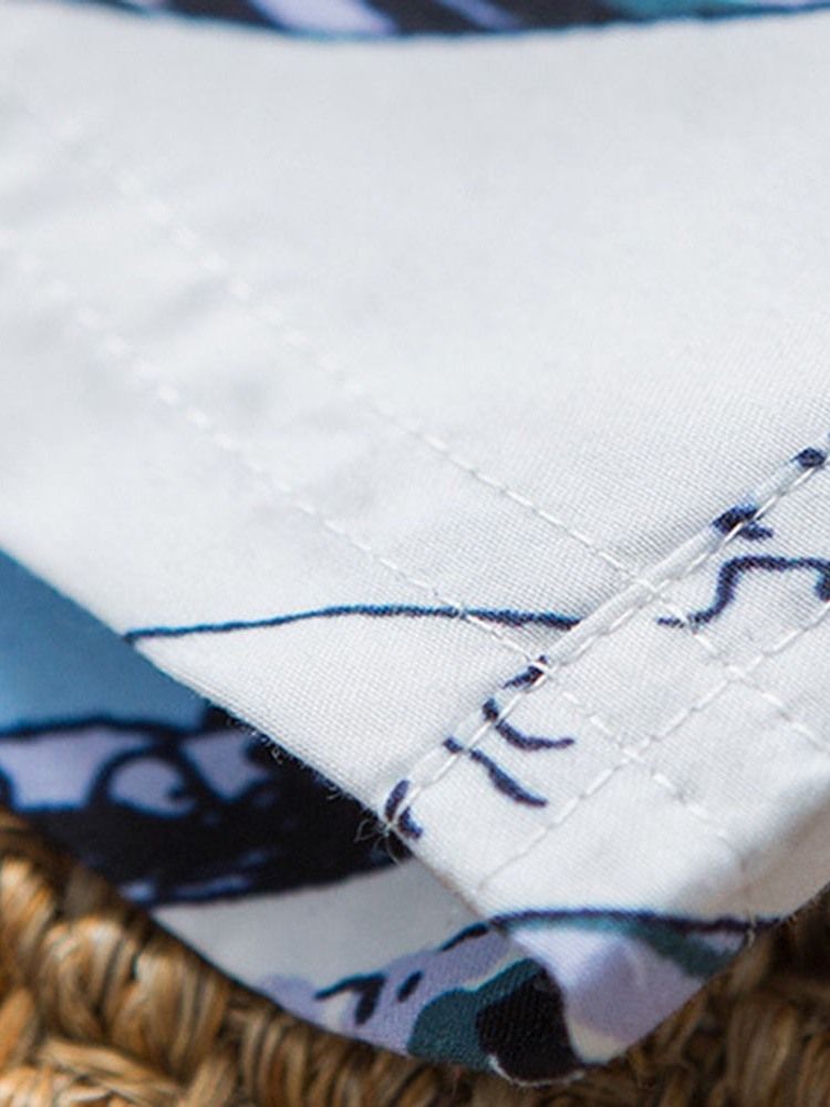 Rak Ficka Strandshorts För Män